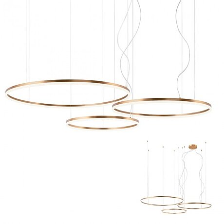 Závěsné LED svítidlo Orbit 01-1723 Ø 100, 80 a 60cm Redo Group