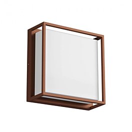 Venkovní světlo Quadris 90566 corten Redo group 25x25cm