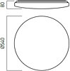 Stropní LED svítidlo XEON 3000K EN03WW