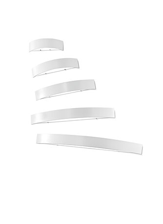 Nástěnné svítidlo Curve 1131 – bílé 40cm