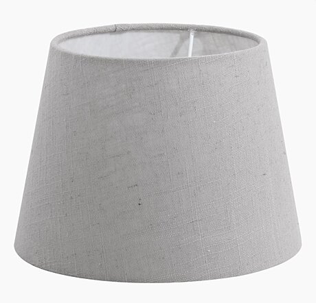 Textilní stínidlo Vintage 49437 šedé
