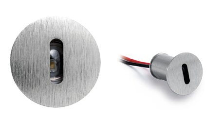 I-LED světlo 92317W05 Petit R 1W 3000K průměr 2cm chrom, vestavné