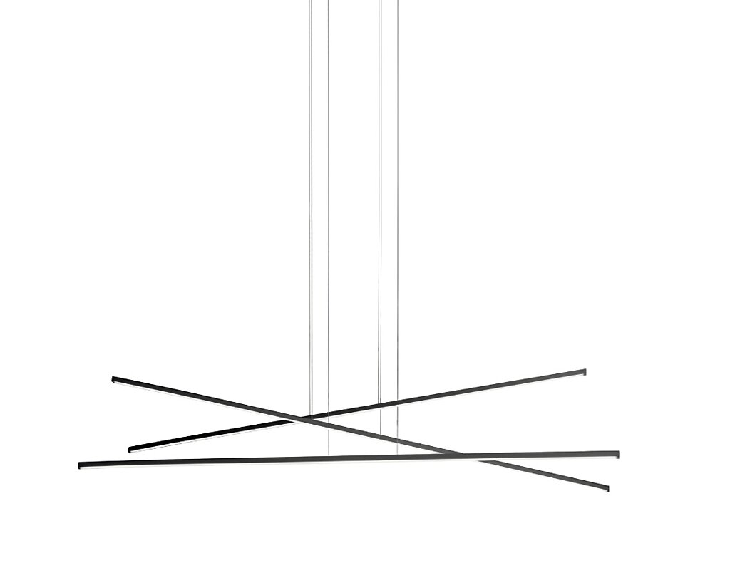 Italské LED světlo 8206 LineaLight Straight_P3 černé