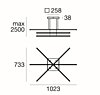 Italské LED světlo 8206 LineaLight Straight_P3 černé
