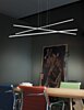 Italské LED světlo 8206 LineaLight Straight_P3 černé