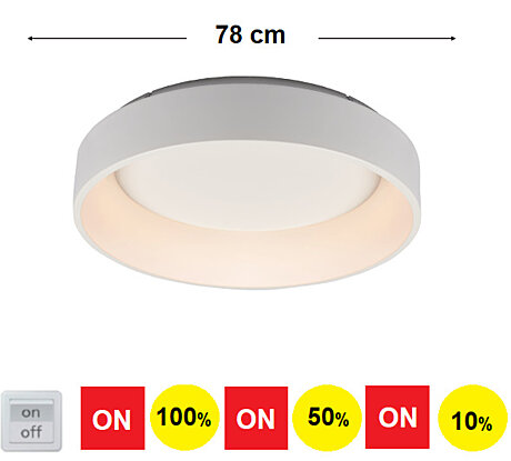 LED světlo BR81LEDC78WHD ACA Apollo krokově stmívatelné