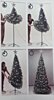 Vánoční LED stromeček s ozdobami a hvězdou X1821025001