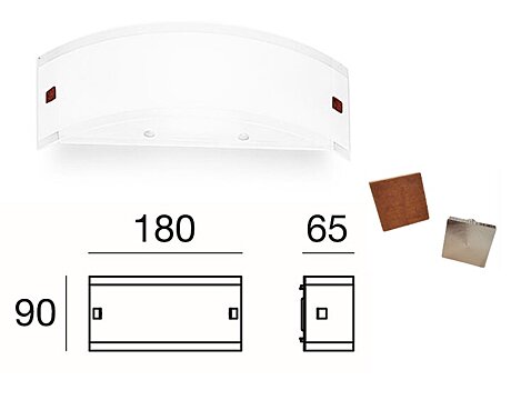 Italské světlo Mille-W1 LED 7836 Linea light