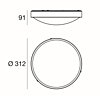 Nástěnné LED světlo 90293 Spark Linea Light