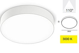 Italské světlo GPL302C Gea pr.60cm 3000K 4949lm