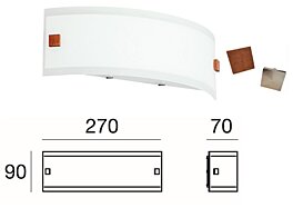 Italské světlo Mille-W1 LED 7838 Linea light