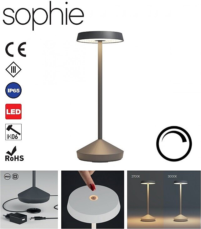 Stmívatelná LED lampička Sophie 90314 Redo Group RG_90314