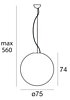 Závěsné svítidlo Oh! Pendant 10107 – průměr 75cm