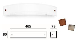 Italské světlo Mille-W1 LED 7842 Linea light