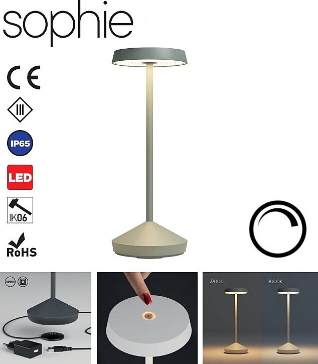 Stmívatelná LED lampička Sophie 90316 Redo Group RG_90316