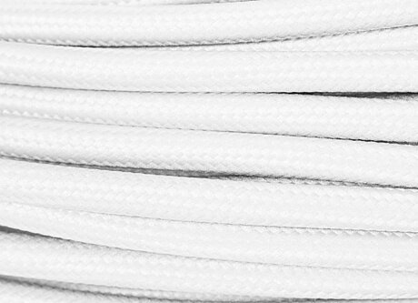 Textilní kabel bílý 32000 3x0,75mm