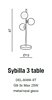 Stolní lampička Sybilla 3 table AZ2103
