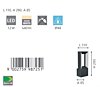 Nástěnné LED světlo 98725 Eglo Riforano