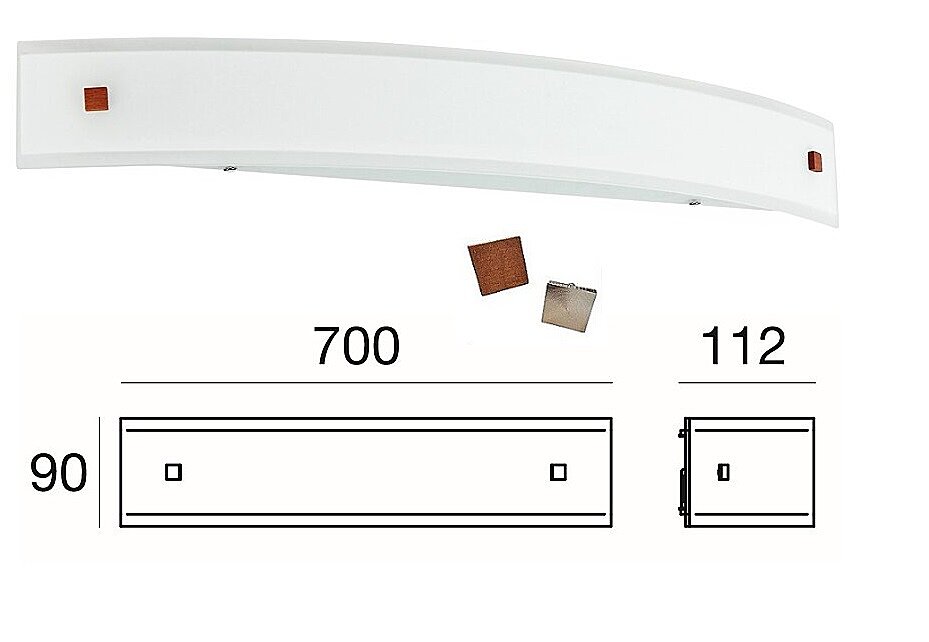 LineaLight Italské světlo Mille-W1 LED 7844 Linea light