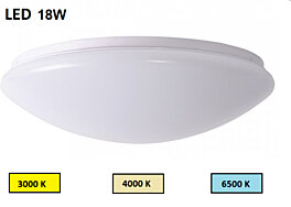 Světlo ANETA LED NEW 18W 3000-6500K bílé LED-CL7-18W/NEW