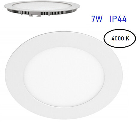 Vestavné 7W LED světlo Oris LD-ORW07W-NBP4I 4000K IP44