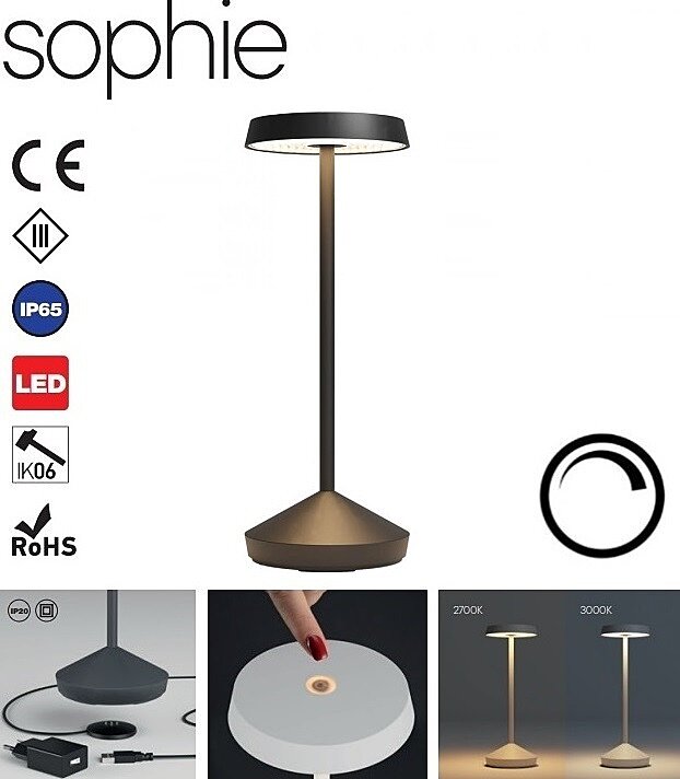 Stmívatelná LED lampička Sophie 90319 Redo Group RG_90319