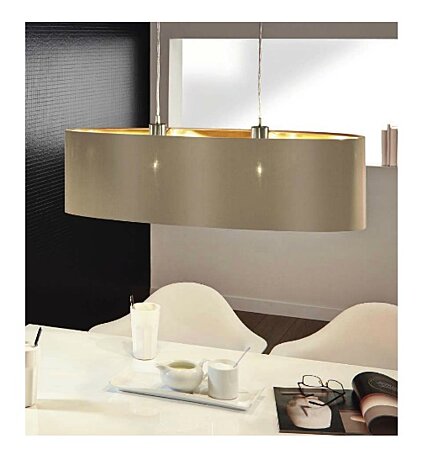 Závěsné svítidlo MASERLO 31613 béžové 78cm, Eglo