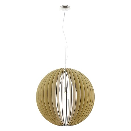 Závěsné dřevěné svítidlo COSSANO 94766 Ø 70cm, Eglo