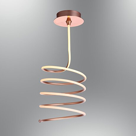 Závěsné LED svítidlo Ozcan 5639-2A rose gold
