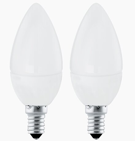 LED žárovky Eglo 10792 E14, 4W, 3000K sada 2kusů
