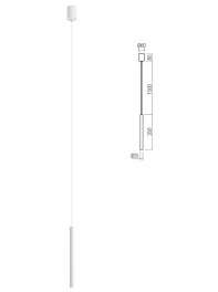 Závěsné světlo Kanji 01-4130 35cm Redo group