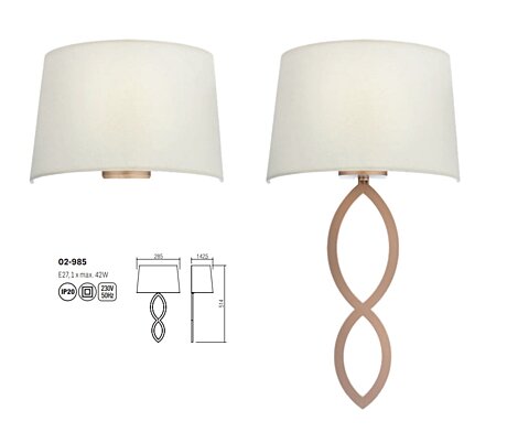 Nástěnné světlo Sidra 02-985 Redo group