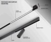Úchyt na stěnu nebo strop SCKS01CF pro lišty z řady XCLICK S