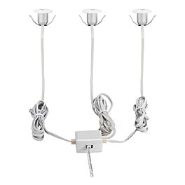 Set 3 kusů zápustných LED svítidel CHANGO 97079 Eglo