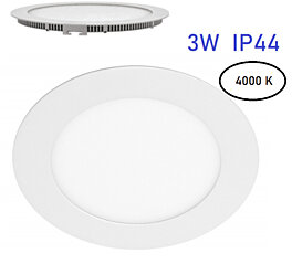 Vestavné 3W LED světlo Oris LD-ORW03W-NBP4 4000K IP44