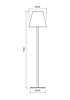 Exteriérová lampa Pino 9978 tmavě šedá Redo Group