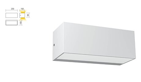 LED světlo 90373 Lampris REDO Group venkovní