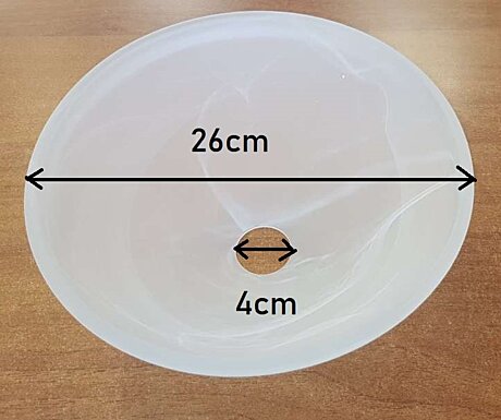 Skleněný náhradní díl GL2646 na patici E27 GB000304W9