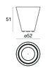 Lampa Flower OUT 15055 – 51cm