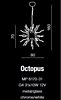 Závěsné svítidlo Azzardo Octopus AZ0039