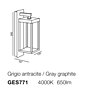 Italské světlo GES771 Gea 38cm