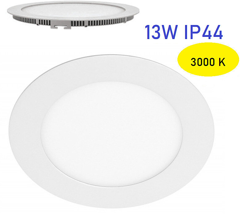 GTV Vestavné 13W LED světlo Oris LD-ORW13W-CBP4 3000K IP44