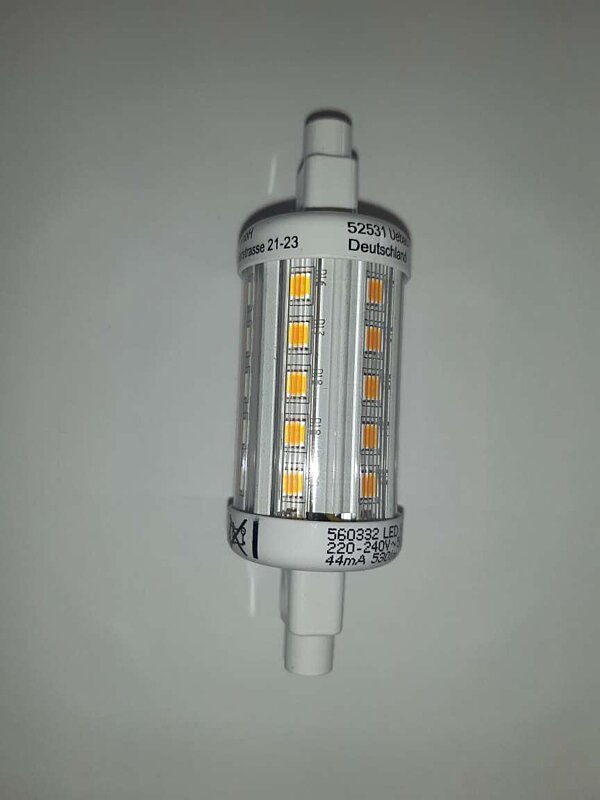 BIG WHITE LED žárovka R7s-78mm 560332 5,5W 2700K