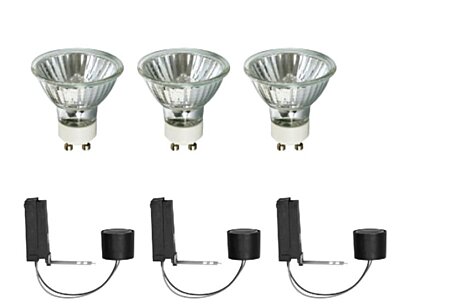 Základní sada halogenových zdrojů – set 3ks 