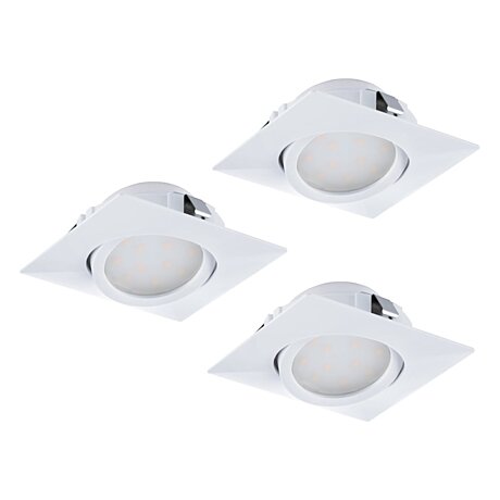 Zápustné LED svítidlo set 3ks PINEDA Eglo 95844