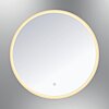 Osvětlené LED zrcadlo Ozcan 2651Y-2 dotykový vypínač průměr 60cm