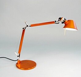 Stolní lampička A011860 Artemide TOLOMEO MICRO anodized orange