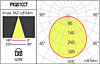 Stropní LED svítidlo XPILL SQUARE PXQ01CCT SWH, Arelux