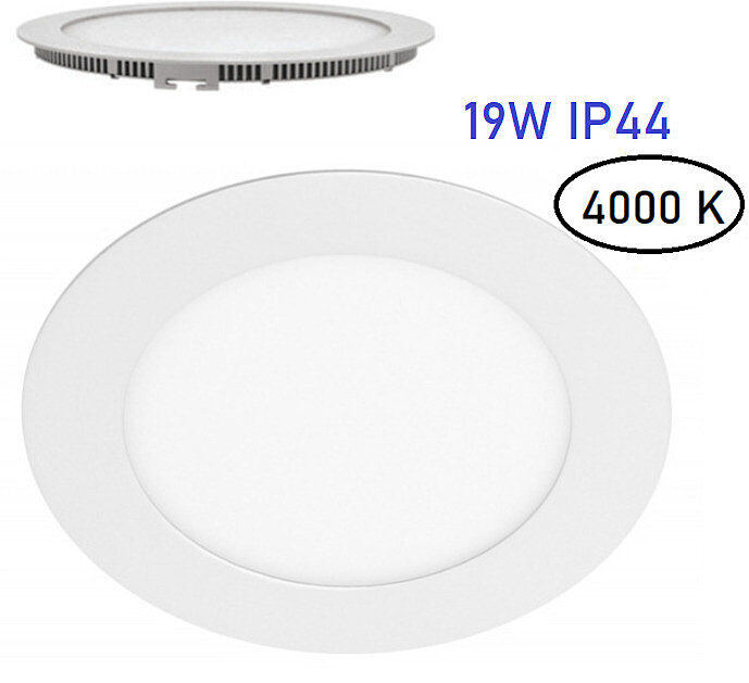 GTV Vestavné 19W LED světlo Oris LD-ORW19W-NBP4 4000K IP44