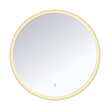 Osvětlené LED zrcadlo Ozcan 2651Y-1 dotykový vypínač průměr 50cm